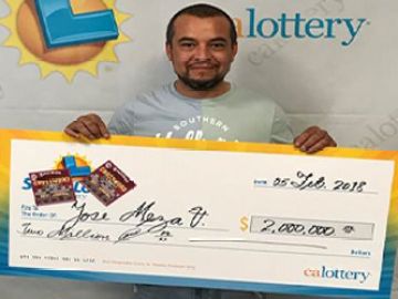 José Mesa no podía creer en su buena suerte.