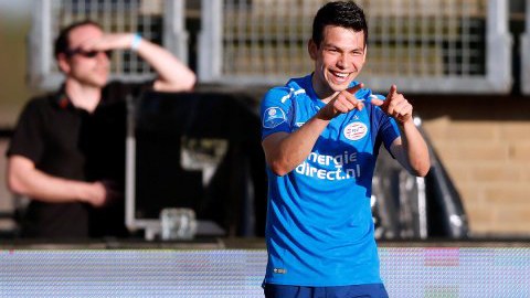 Hirving Lozano llegó a 16 goles en la Liga de Holanda