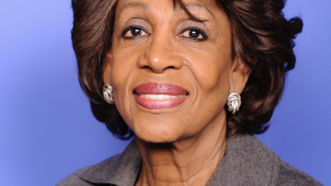 Maxine Waters, demócrata, ha criticado duramente al presidente Trump.