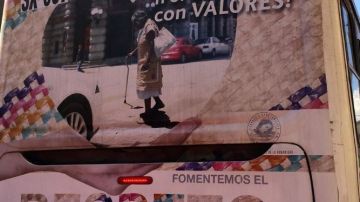 Imagen de un autobús en Oaxaca.