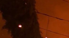 El fuego terminó con el día más importante de los recién casados.