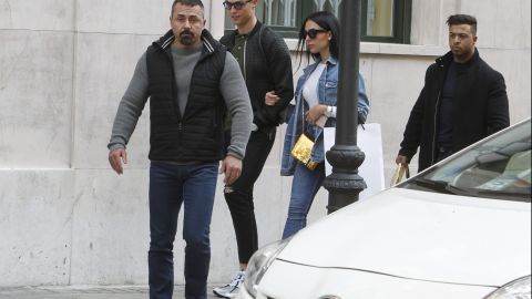 Cristiano Ronaldo y Georgina Rodríguez.