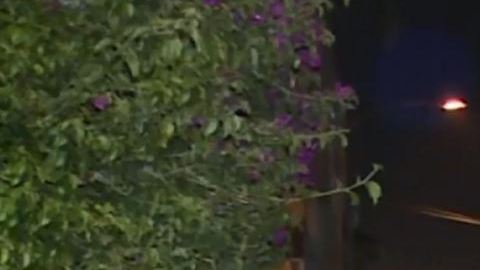 Las autoridades acordonaron la escena del crimen.
