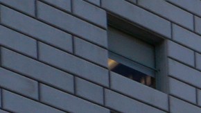 05/14/18/ LOS ANGELES/A cyclist in the downtown Los Angeles area. (Photo by Aurelia Ventura/La Opinion)