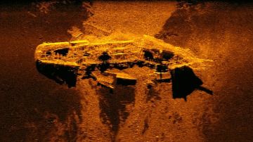 Imagen de uno de los naufragios descubiertos.