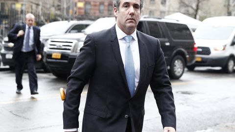 Michael Cohen, el abogado del presidente Donald Trump.