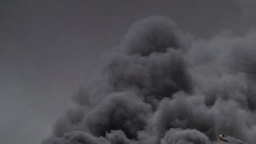 Ataques israelíes en la frontera con Gaza.