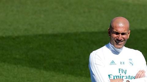 Zinedine Zidane, técnico del Real Madrid