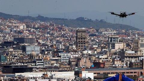 Barcelona presentó su nueva playera con un 'drone'