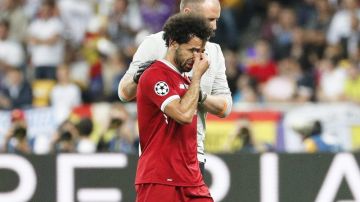 ¿Llegará el egipcio Mohamed Salah a la Copa del Mundo en Rusia 2018 (Foto: EFE/EPA/SERGEY DOLZHENKO)