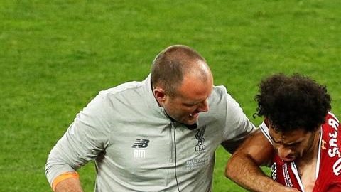 Mohamed Salah no le guarda rencor a Sergio Ramos del Real Madrid. (Foto: EFE/EPA/ROBERT GHEMENT)