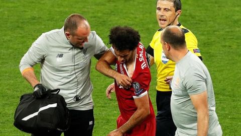 Mohamed Salah no le guarda rencor a Sergio Ramos del Real Madrid. (Foto: EFE/EPA/ROBERT GHEMENT)