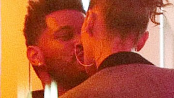 Bella Hadid y The Weeknd.