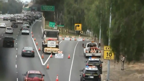 Los explosivos fueron confiscados en un auto robado en la Autopista 101.