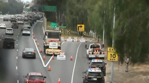 Los explosivos fueron confiscados en un auto robado en la Autopista 101.