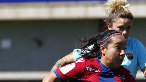 La mexicana Charlyn Corral ha hecho una gran temporada con el Levante.