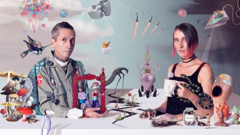 El diseño del nuevo álbum fue realizado por el colectivo bogotano Comes Cake.