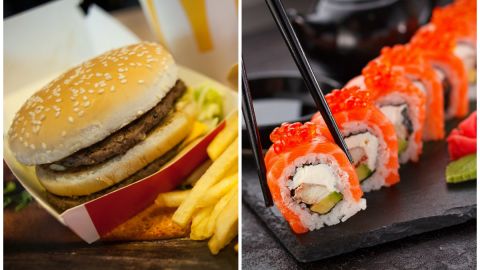 Big Mac vs. Sushi