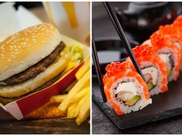 Big Mac vs. Sushi