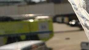 Los pasajeros han divulgado imágenes de la rotura