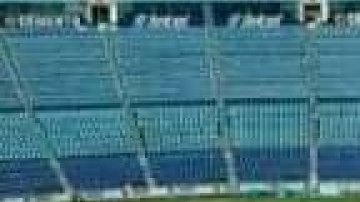 Las imágenes de la demolición del estadio Azul son falsas