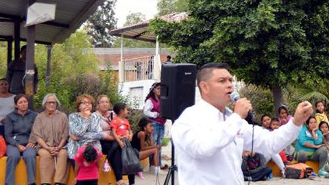 José Remedios Aguirre Sánchez, candidato de Morena a la alcaldía de Apaseo el Alto.