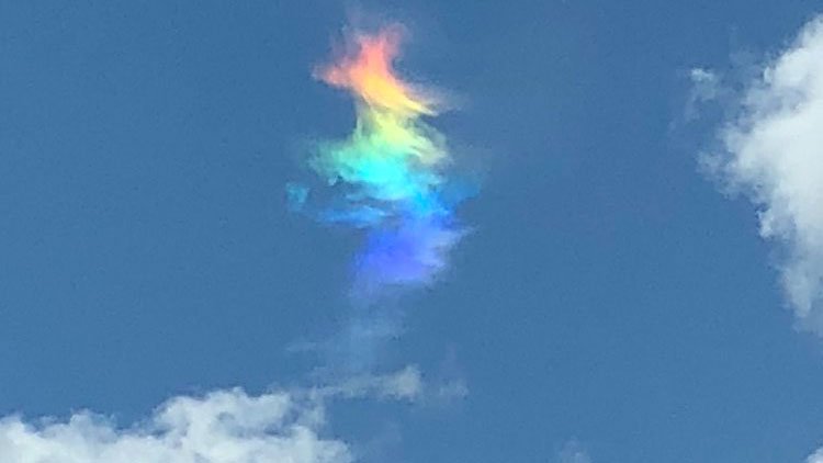 Video Arcoiris De Fuego Aparece En El Cielo De Kentucky La Opinion