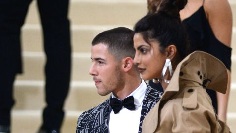 Nick Jonas y Priyanka Chopra.