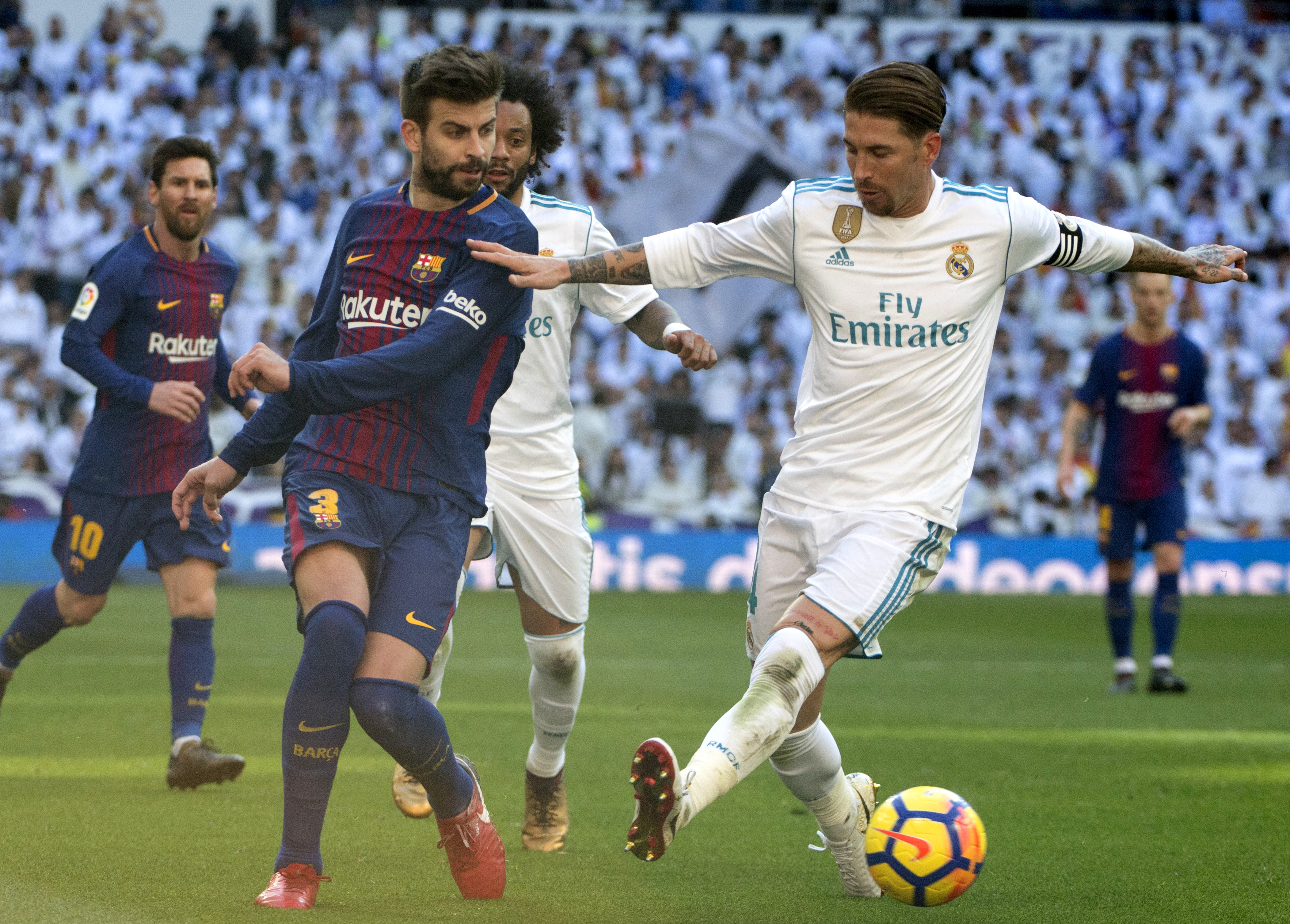 El Clásico Barcelona vs. Real Madrid, horario y canales de TV La Opinión