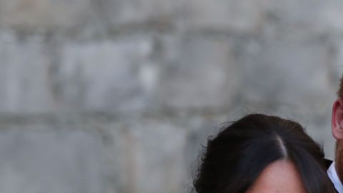 Príncipe Harry y Meghan Markle.