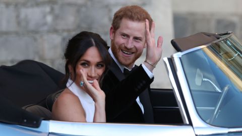 Príncipe Harry y Meghan Markle.