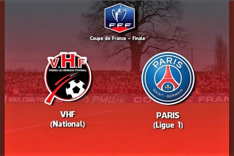 Les Herbiers se enfrentan este martes al PSG por la Copa de Francia.
