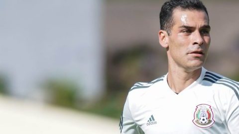 Rafael Marquez,entrena con la selección mexicana aunque sin patrocinadores. (Foto: Imago7/Marcos Domínguez)