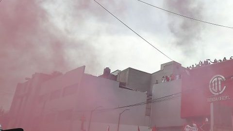 Así lucen las inmediaciones del estadio Nemesio Diez antes de la final entre Toluca y Santos Laguna. 
(Foto: Imago7 Etzel Espinosa)