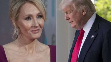 J. K. Rowling ha expresado en Twitter su rechazo a Trump.