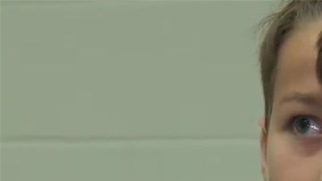 Brecken Hayes  donó sus ahorros a un comedor social.