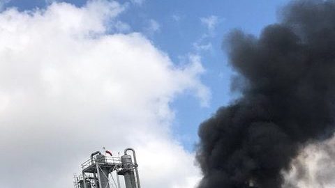 La planta está situada en los suburbios de Houston, en Texas.