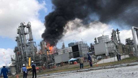 La planta está situada en los suburbios de Houston, en Texas.