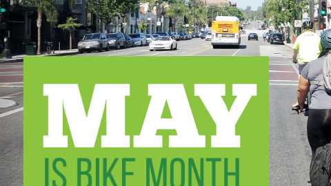 Mayo es el mes de la bicicleta.