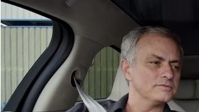 José Mourinho fue por un rato instructor de manejo
