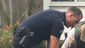 El oso fue capturado esta mañana mientras deambulaba por La Verne.