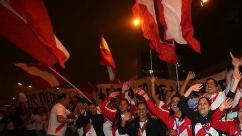La afición peruana despidió apoteósicamente a su selección que parte a Rusia 2018.