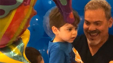 Cumpleaños del hijo de Lourdes Stephen