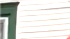 Un perro, rescatado del edificio por un bombero, demuestra su agradecimiento sin restricciones.