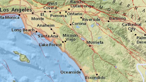 Varios sismos se registraron en San Diego.