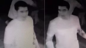 La policía ha desvelado dos imágenes del supuesto testigo.