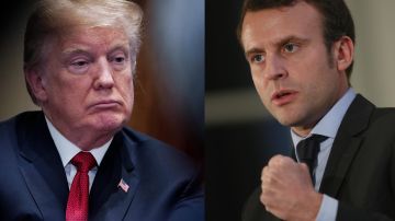 La buena relación entre Trump y Macron son cosa del pasado