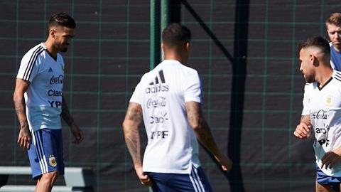 La selección de Argentina mantiene sus prácticas en Barcelona