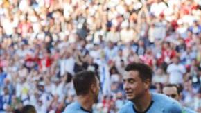 Luis Suárez hizo el gol del triunfo sobre Arabia Saudita