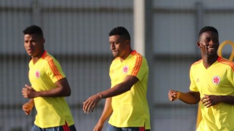 La selección de Colombia enfrenta en Samara a su similar de Senegal. (Foto: EFE/EPA/TATYANA ZENKOVICH)